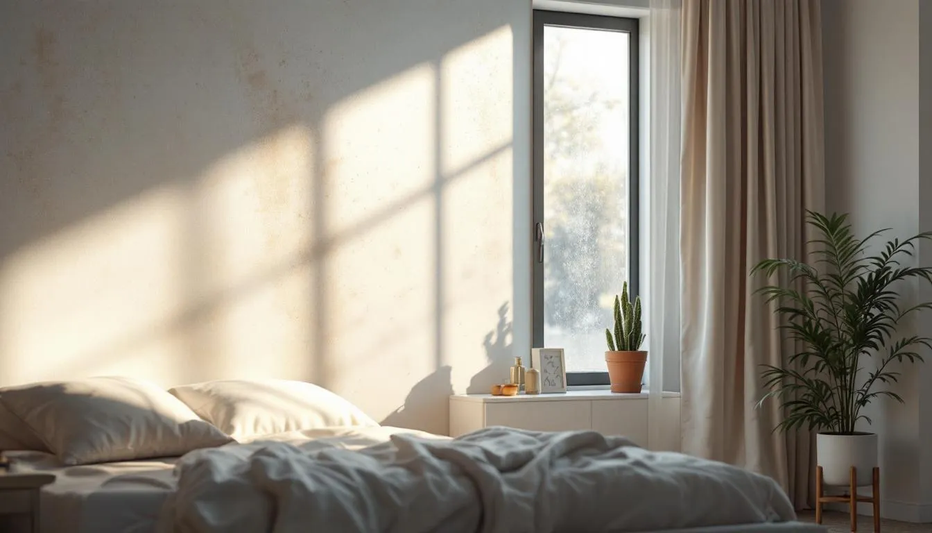 Moisissure sur les murs de la chambre : Causes, dangers et solutions