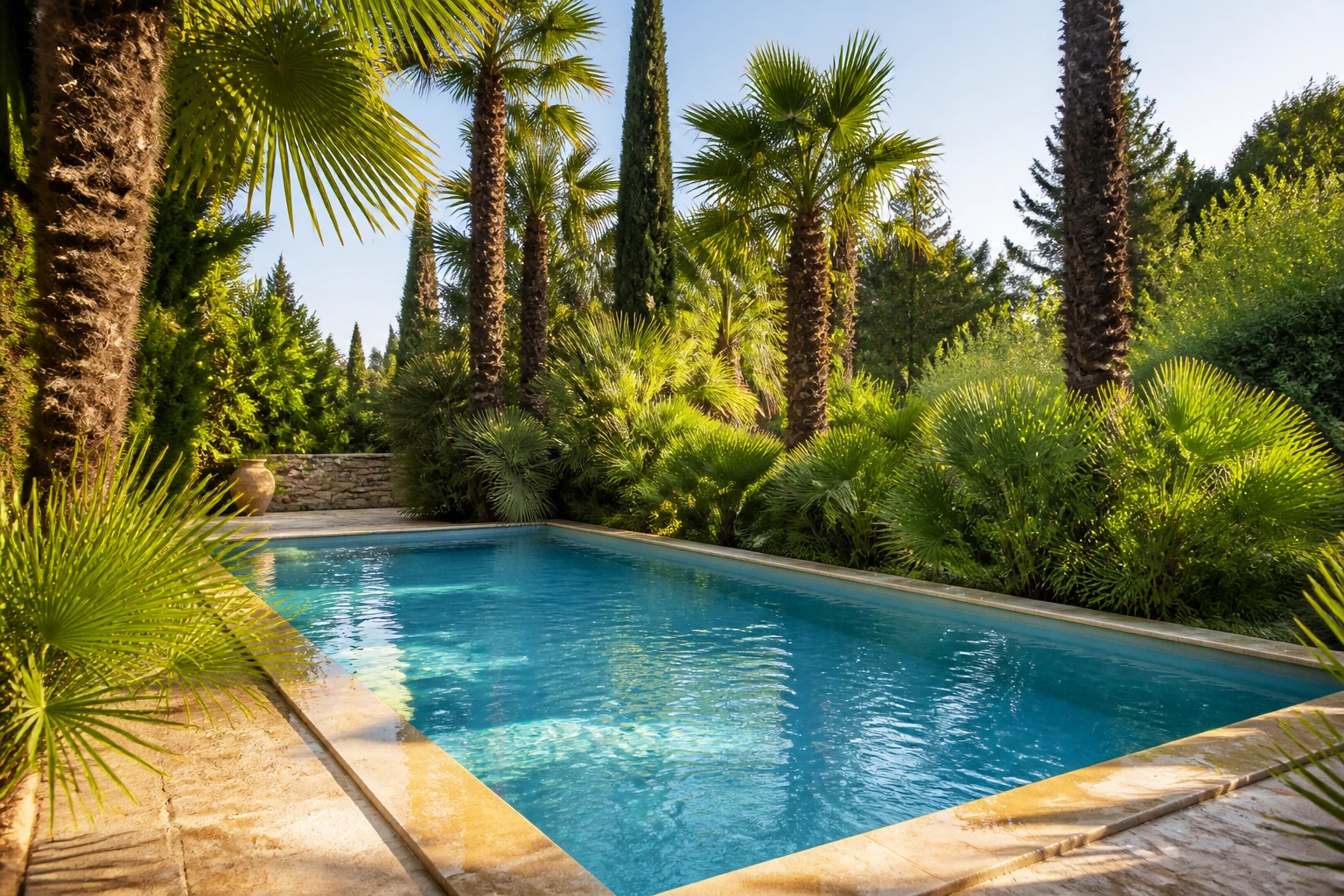 Les meilleurs palmiers autour de la piscine : guide complet