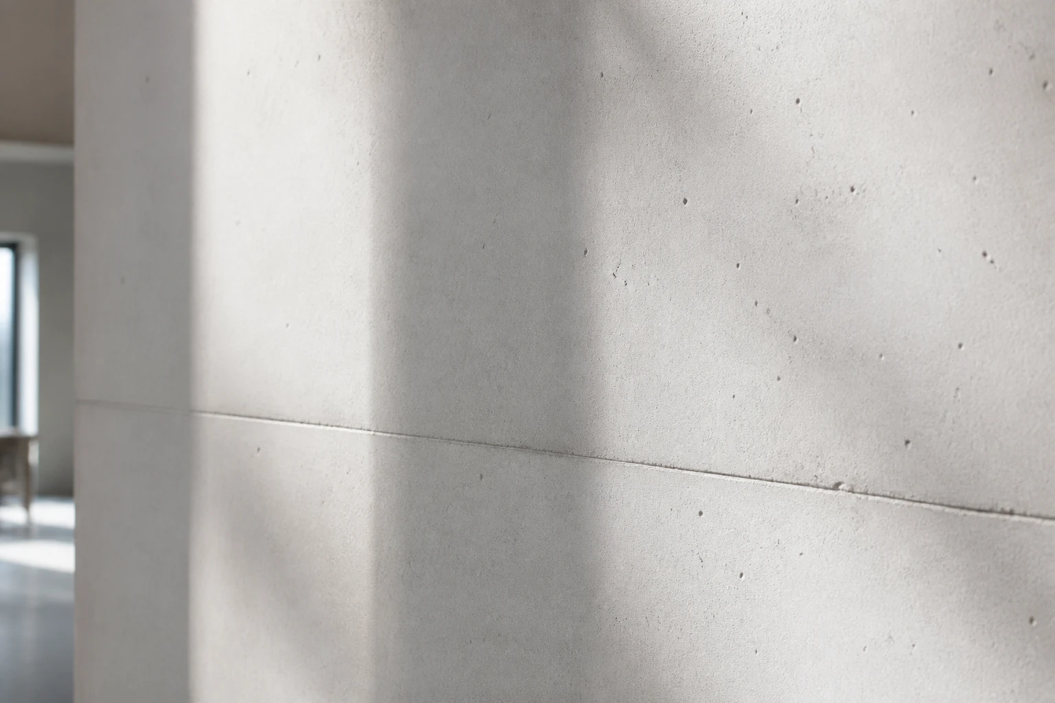 Le béton blanc : structure, décoration et prix au m²