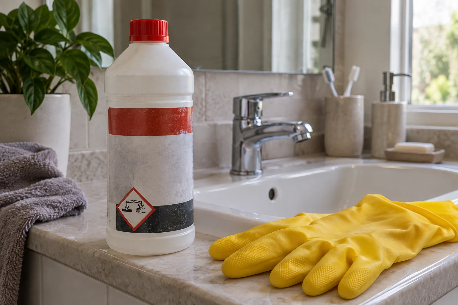Acide chlorhydrique canalisation : combien de temps laisser agir ?