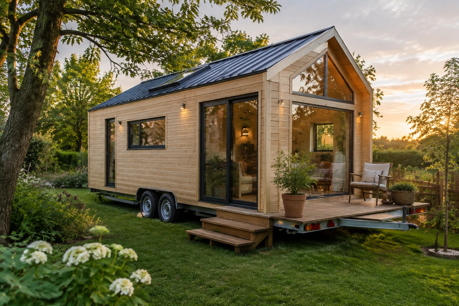 Tiny house : de 50 000 à 100 000 € pour un projet clé en main
